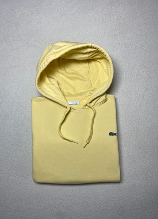 Lacoste Pull à Capuche - Jaune - Taille S - Logo Brodé - Vêtement Casual - Streetwear - Quotidien, merk: Lacoste, staat: Heel goed, maat: S / 36 / 8, € 39,99, € 42,69 inclusief Kopersbescherming