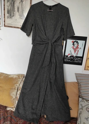 Vestido Lana nudo Zara, marque: Zara, état: Très bon état, taille: XS / 34 / 6, 15,00 €, 16,45 € Protection acheteurs incluse