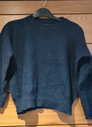 Pull court marine - Angora - léger et chaud, marque: Kristen Liz, état: Très bon état, taille: M / 38 / 10, 15,00 €, 16,45 € Protection acheteurs incluse