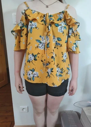 haut jaune moutarde 38, marke: Shein, zustand: Sehr gut, größe: M / 38 / 10, 3,00 €, 3,85 € inklusive Vinted-Käuferschutz