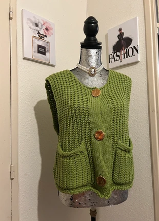 Gilet en crochet vintage bohème chic, marke: Vintage Dressing, zustand: Sehr gut, größe: M / 38 / 10, 14,00 €, 15,40 € beinhaltet Vinted-Käuferschutz Pro