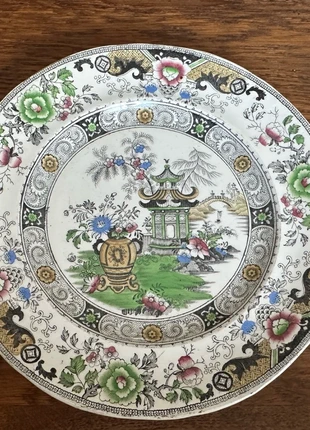 Assiettes à dessert motifs asiatiques, merk: Lebeuf Milliet, staat: Veelgebruikt, € 20,00, € 21,70 inclusief Kopersbescherming