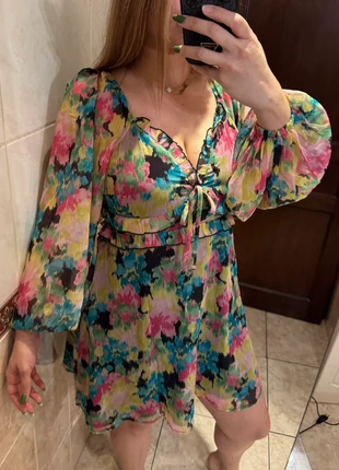 Robe courte fleurie multicolore Miss Selfridge taille 38 neuve, brand: Miss Selfridge, condition: New with tags, size: M / 38 / 10, €35.00, €37.45 includes Buyer Protection