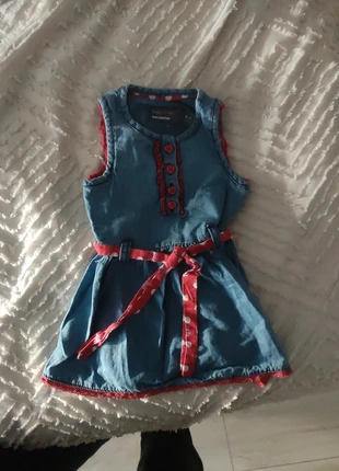Robe en jeans, merk: Orchestra, staat: Heel goed, maat: 6-9 maanden / 68 cm, € 1,00, € 1,75 inclusief Kopersbescherming