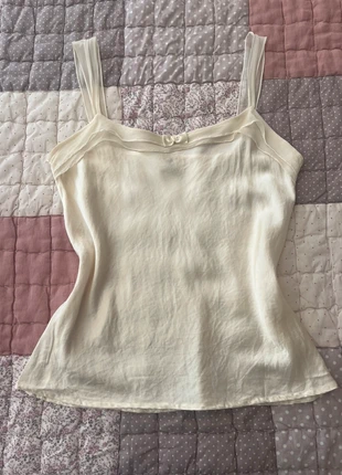 coquette cream 100% silk lingerie camisole babydoll vintage bow, marke: COQUETTE, zustand: Sehr gut, größe: M / 38 / 10, 30,00 €, 32,20 € beinhaltet Vinted-Käuferschutz Pro