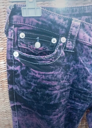 Jean Alternatif de True Religion en Tye Dye noir violet  °Style Vintage 00's |  Y2K °, merk: Alternative, staat: Nieuw zonder prijskaartje, maat: S / 36 / 8, € 20,00, € 21,70 inclusief Kopersbescherming