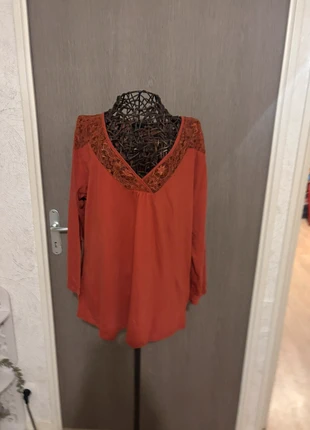 Haut 3/4 terracotta, marque: Terracotta, état: Neuf avec étiquette, taille: M / 38 / 10, 9,00 €, 10,15 € Protection acheteurs incluse