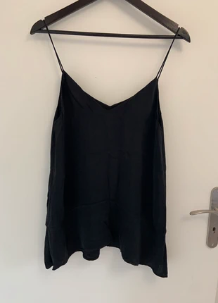 Haut satiné noir American Vintage ~ taille 36, marque: American Vintage, état: Très bon état, taille: S / 36 / 8, 25,00 €, 26,95 € Protection acheteurs incluse