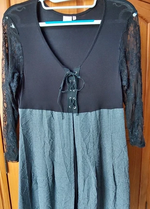 Robe grise et noire, merk: Influx, staat: Goed, maat: XL / 42 / 14, € 8,00, € 9,10 inclusief Kopersbescherming