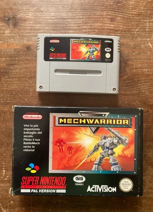Mechwarrior Snes, staat: Heel goed, € 27,99, € 30,09 inclusief Kopersbescherming