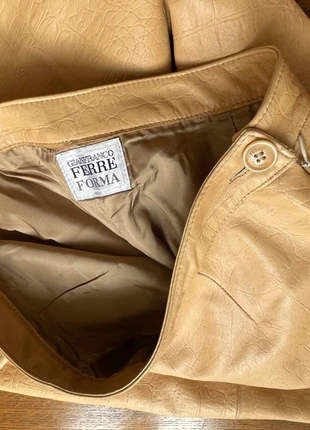 Pantalon cuir, brand: Gianfranco Ferré, condition: Very good, size: L / 40 / 12, €49.00, €52.15 includes Buyer Protection