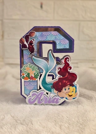 Número en 3D ariel, brand: Arielle, condition: Very good, €6.50, €7.53 includes Buyer Protection