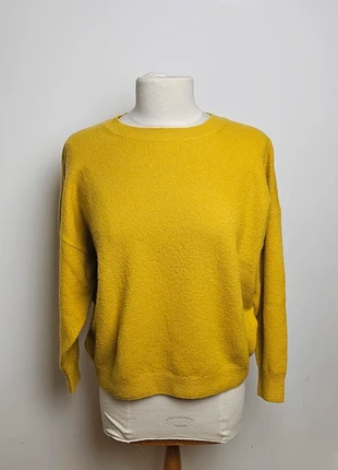 Pull American Vintage jaune moutarde, col rond, taille S femme en laine, très bon état, marque: American Vintage, état: Très bon état, taille: S / 36 / 8, 30,00 €, 32,20 € Protection acheteurs incluse