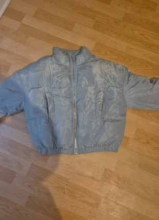 Doudoune courte Y2K bleu argenté | puffer jacket street minimal, condizioni: Buone, taglia: XS / IT 38 / EU 34, €3.10, €3.96 include la Protezione acquisti