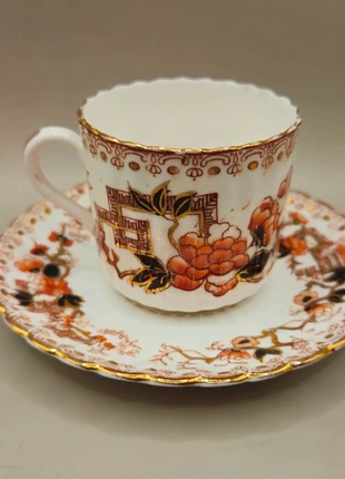 Antique Espresso Cup Saucer Samuel Radford Imari English Porcelain Gold Gilded Collectors Duo, brand: Samuel Radford, condition: Very good, £18.95, £20.60 includes Buyer Protection Pro