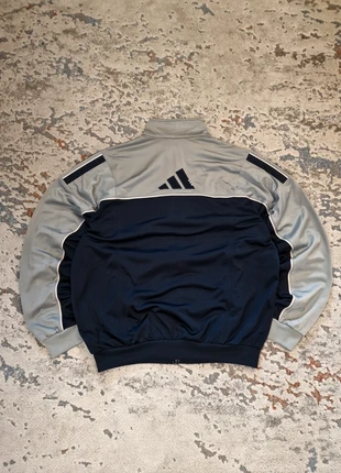 Adidas Pull Vintage Windbreak Oversize overcoat Zip Sweat Coat Weiß Solo Swoosh TN Shox Trackjacket, merk: adidas, staat: Heel goed, maat: L, € 28,00, € 30,10 inclusief Kopersbescherming