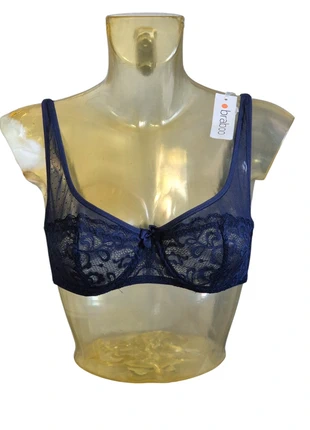 Eleganza sottile reggiseno Braboo in Pizzo Blu Navy taglia 2 /D, marca: Braboo, estado: Novo com etiquetas, tamanho: 75D, €7.99, €9.09 inclui Proteção do Comprador