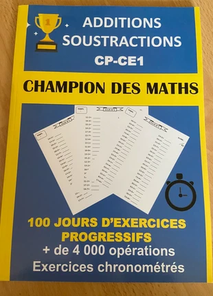 Addition et soustraction CP-CE1, état: Neuf avec étiquette, 2,00 €, 2,80 € Protection acheteurs incluse