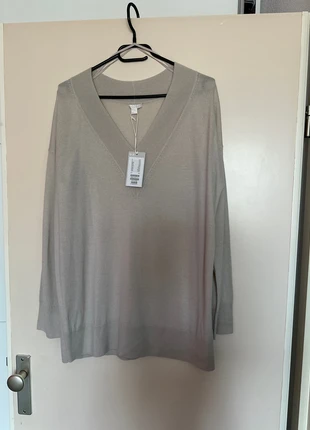 Nieuwe beige oversized kasjmiertrui COS, marque: COS, état: Neuf avec étiquette, taille: XS / 34 / 6, 60,00 €, 63,70 € Protection acheteurs incluse