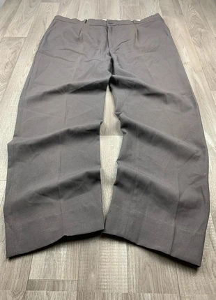 Pantalon de costume W38 gris marron coupe droite larges baggy loose straight vintage y2k, marque: Vintage Dressing, état: Très bon état, taille: W38 | FR 48, 12,99 €, 14,34 € Protection acheteurs (Pro) incluse