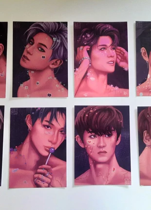 NCT 127 art prints, état: Très bon état, 34,00 €, 36,40 € Protection acheteurs incluse