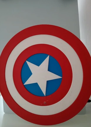 Bouclier Captain America, marca: Marvel, estado: Muito bom, tamanho: Prematuro, até 44 cm, €20.00, €21.70 inclui Proteção do Comprador