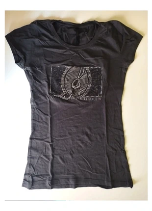 Camiseta gris con brillantes, Stradivarius, état: Très bon état, taille: L / 40 / 12, 6,00 €, 7,00 € Protection acheteurs incluse