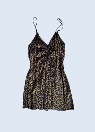 Mini robe léopard print, merk: Zara, staat: Goed, maat: XS / 34 / 6, € 15,00, € 16,45 inclusief Kopersbescherming