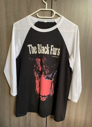 Baseball raglan tee “The Black Furs“, marque: Bella + Canvas, état: Neuf sans étiquette, taille: S, 20,00 €, 21,70 € Protection acheteurs incluse
