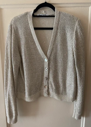 Gilet pailleté Zara, marca: Zara, estado: Novo sem etiquetas, tamanho: L / 40 / 12, €20.00, €21.70 inclui Proteção do Comprador