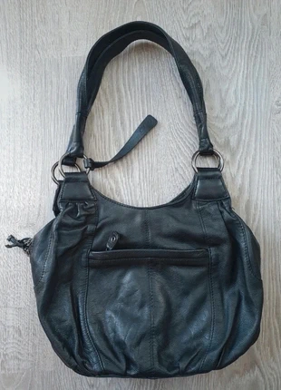 Y2k Clarks Black Leather Shoulder Bag, brand: Clarks, condition: Good, £22.00, £23.80 includes Buyer Protection