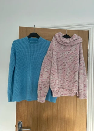 Pink and blue jumper bundle, brand: F&F, condition: Very good, size: M / 10, £5.50, £6.48 includes Buyer Protection