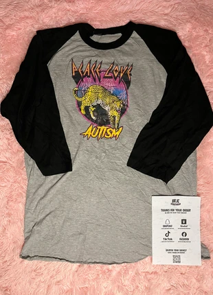 Peace Love Autism Def Leppard Long-Sleeved T-shirt, brand: Def Leppard, condition: Very good, size: L, £12.00, £13.30 includes Buyer Protection