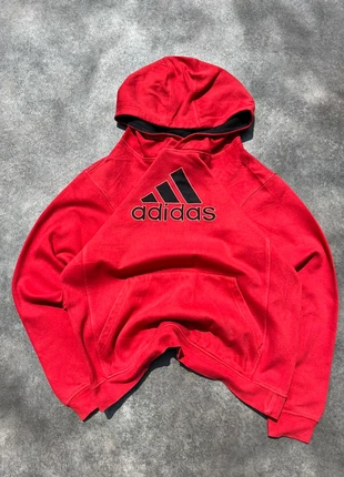 Hoodie Pull adidas vintage à capuche Big logo Brodé Rouge/Orange y2k Streewear - S Homme, marke: adidas, zustand: Sehr gut, größe: S, 17,95 €, 19,55 € inklusive Vinted-Käuferschutz