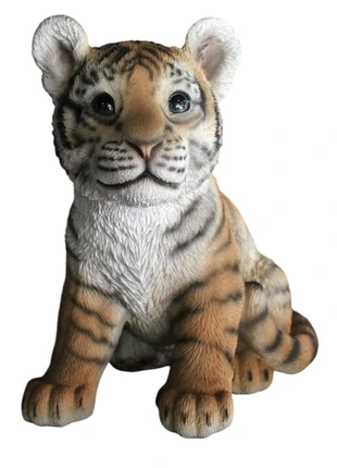 Tijger beeld zittend, staat: Nieuw zonder prijskaartje, € 50,00, € 53,20 inclusief Kopersbescherming