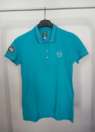 T-shirt polo Vintage Sergio Tacchini Azzurra Tg L Montecarlo Rolex Master, marque: Sergio Tacchini, état: Très bon état, taille: L / 40 / 12, 8,00 €, 9,10 € Protection acheteurs incluse