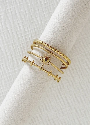 Bague Stella 2 - Magie & Élégance 🌙, marca: almas jewels, estado: Nuevo con etiquetas, tamaño: Ajustable, 7,90 €, 9,00 € Protección al comprador Pro incluida