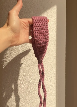 Bandeau en crochet - Mauve, marca: Local, estado: Nuevo sin etiquetas, tamaño: Talla única, 5,00 €, 5,95 € Protección al comprador incluida