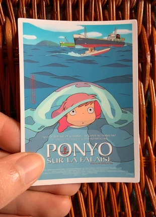 Stickers Autocollant Affiche films cultes cinéma japonais Ponyo sur la Falaise, brand: Scrapbooking, condition: New without tags, €1.70, €2.49 includes Buyer Protection