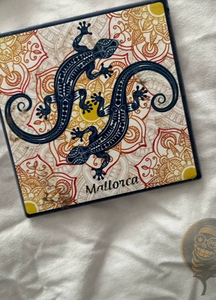 Dessous de plat Majorque | Céramique colorée & liège, marque: Voyage, état: Bon état, 4,00 €, 4,90 € Protection acheteurs incluse