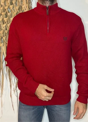 Pull Half zip Chaps Ralph Lauren Rouge Taille M, marque: Chaps Ralph Lauren, état: Très bon état, taille: M, 29,99 €, 32,19 € Protection acheteurs incluse