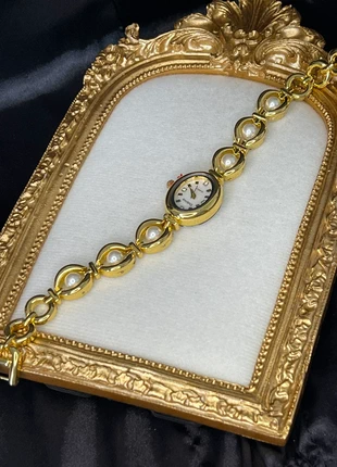 Montre quartz bracelet cadran blanc vintage  / horloge, marque: Quartz, état: Neuf sans étiquette, taille: Taille unique, 29,00 €, 31,15 € Protection acheteurs incluse