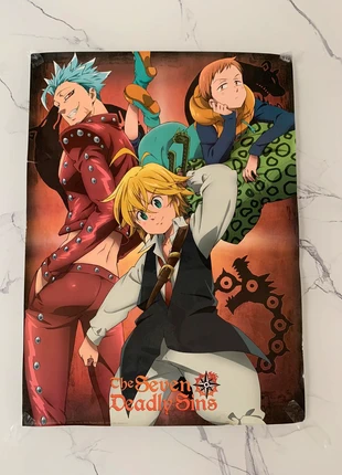 Poster Seven Deadly Sins, marque: Seven Deadly Sins, état: Bon état, 3,50 €, 4,38 € Protection acheteurs incluse