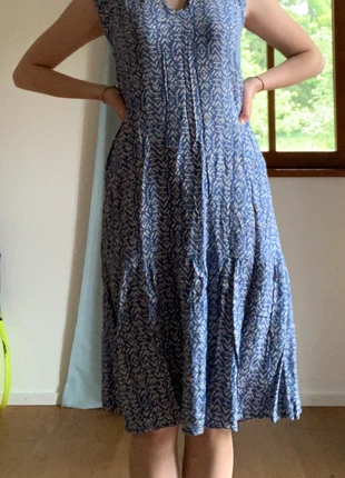 blau-weißes Sommerkleid, marque: Indi & Cold, état: Bon état, taille: S / 36 / 8, 12,00 €, 13,30 € Protection acheteurs incluse