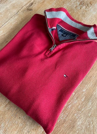 Half zip Tommy Hilfiger L, merk: Tommy Hilfiger, staat: Heel goed, maat: L, € 25,00, € 26,95 inclusief Kopersbescherming