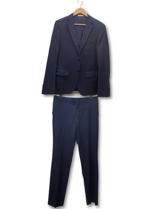 Easy Wear Tailoring Wool Navy Blue Suit, marque: Easy Wear, état: Très bon état, taille: L, 38,00 €, 40,60 € Protection acheteurs incluse