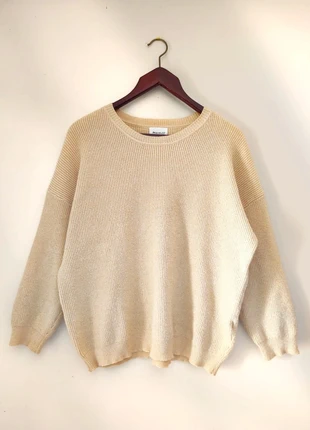 Pull Maison 123 en Beige Écru et Doré Taille L Femme, marke: Maison 123, zustand: Sehr gut, größe: L / 40 / 12, 32,50 €, 34,83 € inklusive Vinted-Käuferschutz