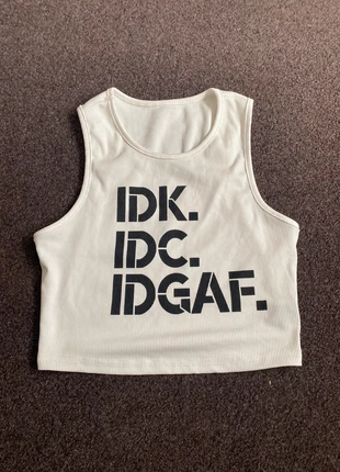 White Ribbed Crop/Tank Top, brand: Shein, condition: New without tags, size: XS / UK 4-6, £2.00, £2.80 includes Buyer Protection