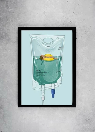 Framed A4 glossy card poster, brand: Art, condition: New with tags, £10.50, £11.73 includes Buyer Protection