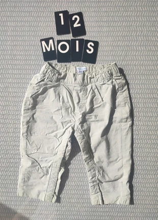 Pantalon doublé coton garçon - Vertbaudet - 12 mois / 74 cm, brand: Vertbaudet, condition: Very good, size: 9-12 months / 74 cm, €2.50, €3.33 includes Buyer Protection